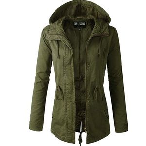 Cute Green Military Jacket!